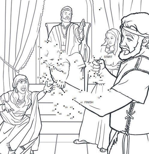 david and solomon coloring pages - photo #18