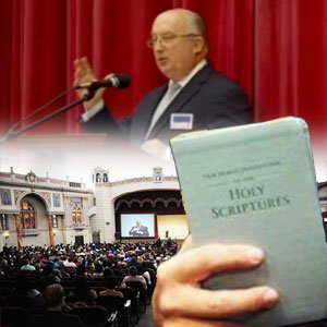 Governing Body member Geoffrey Jackson has announced a new NWT bible at this year's annual meeting