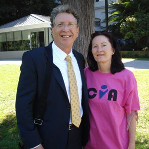 Irwin Zalkin, pictured here with Kathleen Conti, is now handling 11 lawsuits against Watchtower