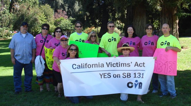 Some of the SB-131 supporters at the Sacramento rally