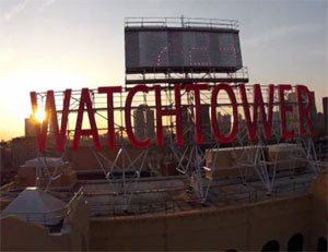 If Watchtower isn't sentimental about material things, why make a video just about the Brooklyn sign?