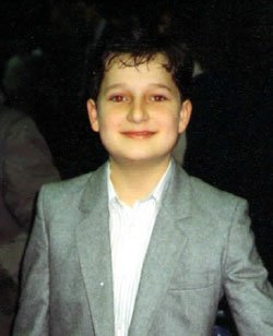 A photo of me taken shortly after my baptism, age 11