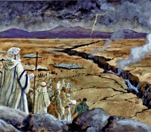 Israelites who witnessed the destruction of the sons of Korah would have been left with tangible evidence of Moses' authority