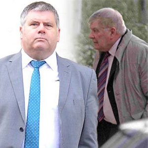Mark Sewell (left) has had an appeal against his sentence refused while Barry Furlong (right) stands accused of also being a sexual predator